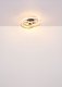 Ceiling LED lamp GLOBO GLYXAR, 40W, 3000K, 4480lm, matte black/gold color, o56x16cm 6