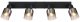 Spotlight GLOBO HUBERTUS, 4 x E14, 40W, 230V, matt black, 7 x 56 x 14 cm 1