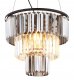 Hanging lamp GLOBO NAXIS, 3xE27, 40W, 230V, metal, crystals, black color, o40x120cm 6
