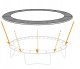 TO10 POKROWIEC OSŁONA SPRĘŻYN TRAMPOLINA  10FT 4
