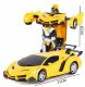 Robot Zdalnie Sterowany Auto 2W1 Składany Samochód 3