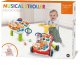 Chodzik Jeździk Pchacz Stolik Edukacyjny Interaktywny Panel Dla Dzieci 5W1 4