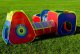 Namiot Ogrodowy Dla Dzieci Tunele Suchy Basen Kosz Tarcza 5W1 Plac Zabaw 4