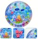 Dmuchana Mata Wodna Sensoryczna Dla Niemowląt Okragla Mata XXL Duza 105cm 3