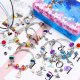 Zestaw Do Tworzenia Biżuterii Bransoletek 110 El xxxxxxxxxxxxxxxxxxxxx + NAKLEJKI NA PAZNOKCIE 3