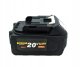 Akumuliatorius ProCraft 20/4, 20V Li-ion, 4000mAh 1