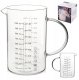 Miarka Kuchenna Miara Kubek z Podziałką Dzbanek Szklana Uchwyt ORION 1 L 1