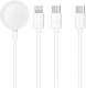 Kabel 3w1 Typ C do Lightning / Typ C / Apple Watch 3W 2A C3169 1,2 m biały 1