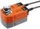 BELIMO Spjældmotor LMC230A-F, AC 230 V, on/off el. 3-punktsstyring, 5 Nm, gangtid 35 sek., forberedt for 8x8 mm bøsning. 3