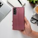 Kabura SMART MAGNETO do SAMSUNG M55 5G burgundowy 3