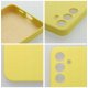 Futerał SILICONE 2mm do SAMSUNG S25 Plus żółty 2