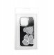 Futerał TEDDY BEAR do SAMSUNG S25 Plus srebrny 2
