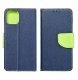 Kabura FANCY Book do MOTOROLA MOTO G75 granatowo limonkowy 7