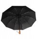 Automatyczny składany parasol z drewnianą rączką 10-ramienny XXL 115 cm różowy 4