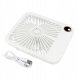 Wentylator / wiatrak biurkowy z regulowaną podstawką W30 biały 4