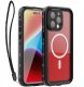 Futerał wodoodporny SHELLBOX DOT kompatybilny z MagSafe do IPHONE 15 Pro Max czarny 3