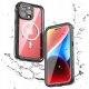 Futerał wodoodporny SHELLBOX DOT kompatybilny z MagSafe do IPHONE 15 Pro Max czarny 5