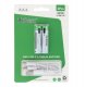 TCBEST bateria akumulatorowa R3 (AAA) 180 mAh z gniazdem Typ C + kabel USB A do 2 x Typ C 2 szt 1