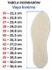 Coccine VAYA INVERNO termoizolacyjne pełne wkładki z wełną i korkiem 43 2