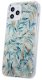 ETUI GOLD GLAM SAMSUNG A72 4G / A72 5G BOHO LEAVES 1