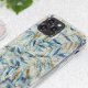 ETUI GOLD GLAM SAMSUNG A72 4G / A72 5G BOHO LEAVES 5