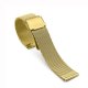Regulowany pasek ze stali nierdzewnej do zegarka/smartwatch 22mm, GOLD/ZŁOTY 2