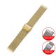 Regulowany pasek ze stali nierdzewnej do zegarka/smartwatch 22mm, GOLD/ZŁOTY 3