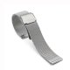 Regulowany pasek ze stali nierdzewnej do zegarka/smartwatch 20mm, SILVER/SREBRNY 2