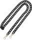 Uniwersalna smycz do telefonu / na ramię Chain-09, BLACK / CZARNY 1