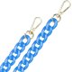 Uniwersalna smycz do telefonu / na ramię Chain-09, BLUE / NIEBIESKI 4