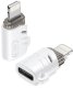 XO ADAPTER NB256E USB-C/LIGHTNING biały 1