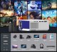 ZDK projektor 4K WiFi 20000 lumenów 300 cali kino domowe nowy 2024 3