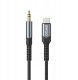 BWOO cable AUX 3.5mm - USB-C BO-AUX066 black 1