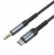 BWOO cable AUX 3.5mm - USB-C BO-AUX066 black 2