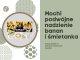 Mochi z podwójnym nadzieniem banany i śmietanka double filling japońskie owocowe ciastka ryżowe180g 2
