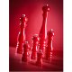 Paris Młynek do soli 12 cm Red Passion lacquer 5
