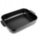 Peugeot APPOLIA Naczynie prostokątne 40 cm Satin Black 1