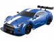 DUŻY Samochód Do Driftu Auto RC Drift 1:16 2,4 GHz PARA DYM 4WD Niebieski Nissan GTR LED 2