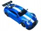 DUŻY Samochód Do Driftu Auto RC Drift 1:16 2,4 GHz PARA DYM 4WD Niebieski Nissan GTR LED 7