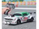 DUŻY Samochód Do Driftu Auto RC Drift 1:16 2,4 GHz PARA DYM Srebrny Dodge 4WD LED 3