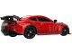 DUŻY Samochód Do Driftu Auto RC Drift 1:16 2,4 GHz PARA DYM Mustang 4WD Czerwony LED 2