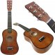GITARA DREWNIANA AKUSTYCZNA 6 STRUNOWA DLA DZIECI COFFEE 60 CM 1