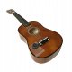 GITARA DREWNIANA AKUSTYCZNA 6 STRUNOWA DLA DZIECI COFFEE 60 CM 3