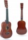 GITARA DREWNIANA AKUSTYCZNA 6 STRUNOWA DLA DZIECI COFFEE 60 CM 8