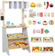 OGROMNY SKLEP STRAGAN DREWNIANY WARZYWANIK SUPERMARKET + AKCESORIA 1