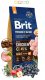 Sucha karma Brit Premium by Nature Adult Medium kurczak 2x 15 kg 4