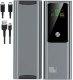 POWERBANK 100W 20000mAh AMPER i WOLTOMIERZ 2x KABEL SUPER SZYBKIE ŁADOWANIE 1