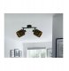 Reality Thiago 838402-02 listwa plafon lampa sufitowa spot 2x40W E14 płomienna czarna 3