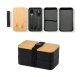 Śniadaniówka LUNCH BOX ze sztućcami, bambus 18,5 x 10,5 x 9,3 cm PJM43 4