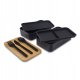 Śniadaniówka LUNCH BOX ze sztućcami, bambus 18,5 x 10,5 x 9,3 cm PJM43 7